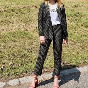 H&M Jacquard Weave Suit